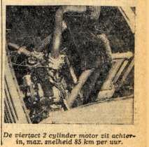 Onder de motorkap (bron: Het Parool, 26 okt. 1949)