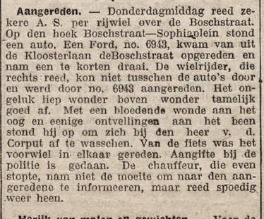 Bron: Dagblad van Noord-Brabant, 22 okt. 1926