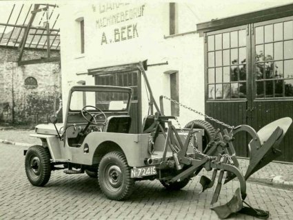 Willys jeep (collectie Citroën Van Beek)