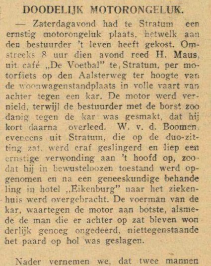 N-7637 Bron: Eindhovensch Dagblad, 24 okt. 1921