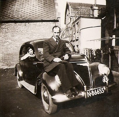 Matford (Bron: coll. Heemkundige Kring Fijnaart en Heijningen)