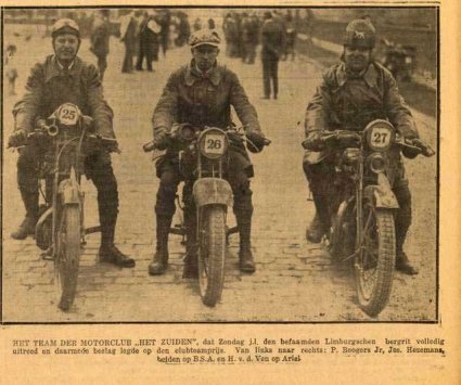 B.S.A. (bron: Eindhovensch Dagblad, 19 sept. 1920)