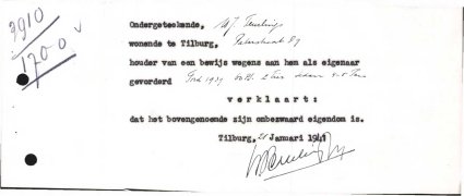 Bron: Regionaal Archief Tilburg, Archief gemeentebestuur Tilburg 1938-1985, inv. nr. 5631, scan 46
