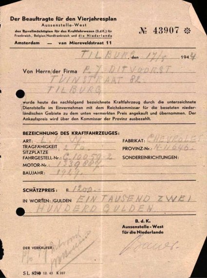 Bron: Regionaal Archief Tilburg, Archief gemeentebestuur Tilburg 1938-1985, inv. nr. 5633, scan 237