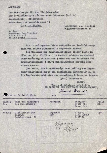 Bron: Regionaal Archief Tilburg, Archief gemeentebestuur Tilburg 1938-1985, inv. nr. 5633, scan 297