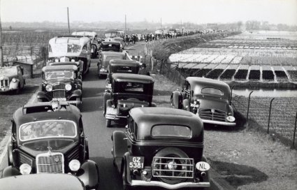 Packard (Foto: J.A. Stevens / NFP / Spaarnestad Photo. Bron: Nationaal Archief)