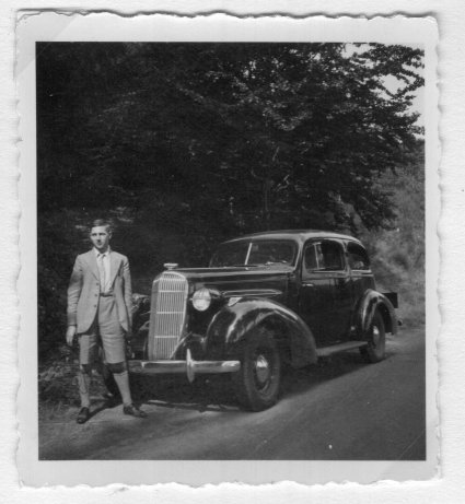 Foto 7: Vakantiereis Ardennen, 1937 (bron: coll. fam. Wittebols, HKK De Vierschaer)