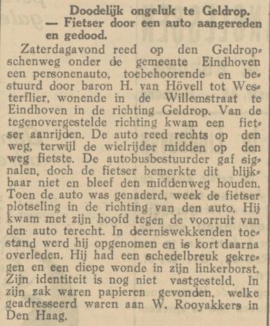 Bron: De Zuid-Willemsvaart, 19 mei 1930