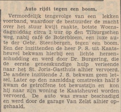 Bron: Nieuwe Tilburgsche Courant, 23 december 1937