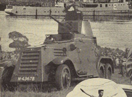 Landsverk op de Landdag van de BVL in Groot-Ammers, 1937 (Bron: Het Landstormblad 14(1937 nr. 10, blz. 5; © www.vrijwilligelandstorm.nl) 