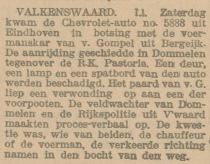 Bron: Eindhovensch Dagblad, 10 april 1928