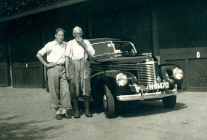 Opel Kapitän (Bron: collectie Nico de Bont)