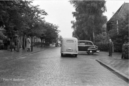 Skoda 1101 (Foto: H. Beekman, Bron: Drents Archief, archief gemeentepolitie Assen)