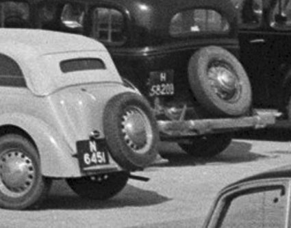 Opel Olympia (detail van foto 1)