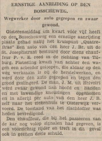 Bron: Nieuwe Tilburgsche Courant van 5 november 1929