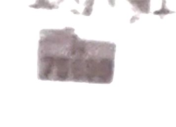 Detail (negatief) van foto 1