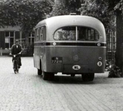 Austin bus (detail van foto 1)