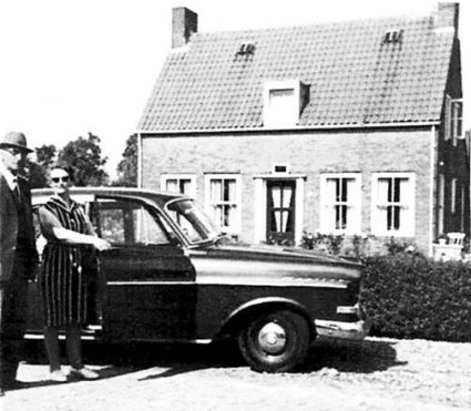 Opel Kapitän (collectie familie De Bekker-Wijtvliet)