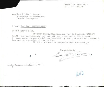 Bron: BHIC, Archief Militair Gezag, inv. nr. 258 scan 632