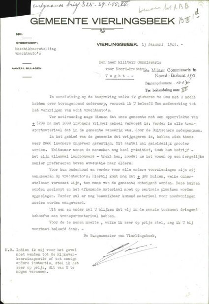 Bron: BHIC, Archief Militair Gezag, inv. nr. 258 scan 711