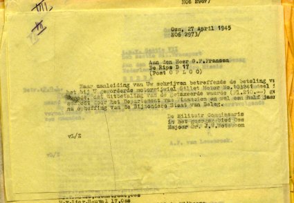 Bron: BHIC, Archief Militair Gezag, inv. nr. 519 scan 176