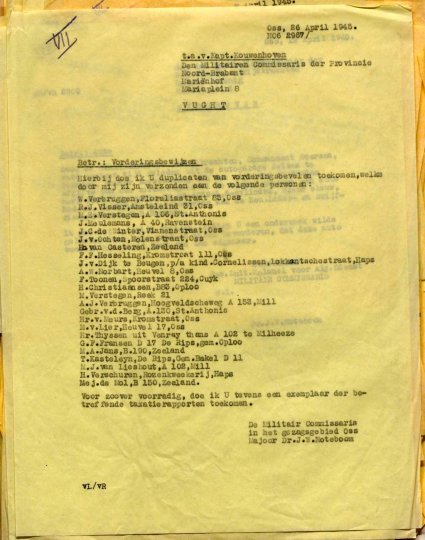 Bron: BHIC, Archief Militair Gezag, inv. nr. 519 scan 178
