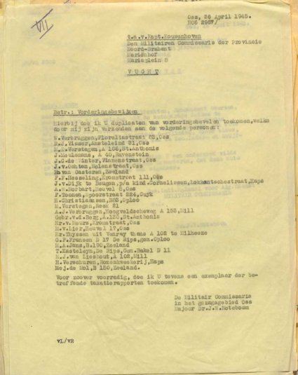 Bron: BHIC, Archief Militair Gezag, inv. nr. 519 scan 178