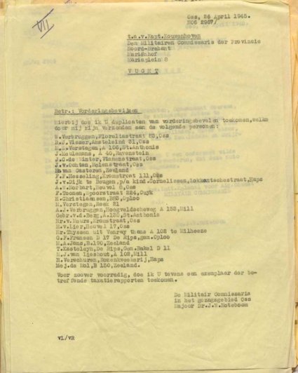 Bron: BHIC, Archief Militair Gezag, inv. nr. 519 scan 178