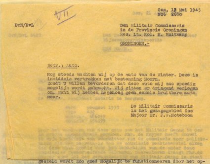 Bron: BHIC, Archief Militair Gezag, inv. nr. 519 scan 191