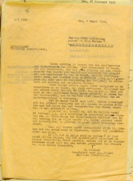Bron: BHIC, Archief Militair Gezag, inv. nr. 519 scan 250