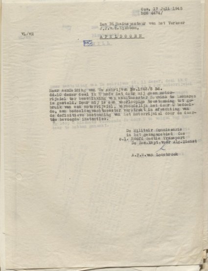 Bron: BHIC, Archief Militair Gezag, inv. nr. 519 scan 434