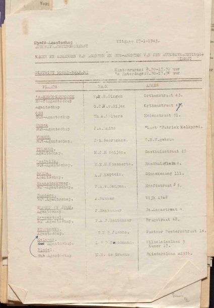Bron: BHIC, Archief Militair Gezag, inv. nr. 561 scan 71