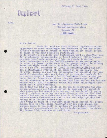 Bron: Regionaal Archief Tilburg, Archief gemeentebestuur Tilburg 1938-1985, inv. nr. 5630, scan 20