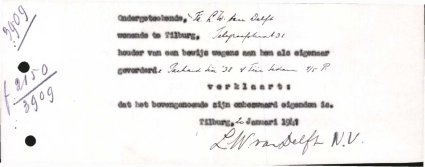 Bron: Regionaal Archief Tilburg, Archief gemeentebestuur Tilburg 1938-1985, inv. nr. 5631, scan 31