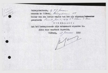 Bron: Regionaal Archief Tilburg, Archief gemeentebestuur Tilburg 1938-1985, inv. nr. 5631, scan 59