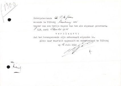 Bron: Regionaal Archief Tilburg, Archief gemeentebestuur Tilburg 1938-1985, inv. nr. 5632, scan 16