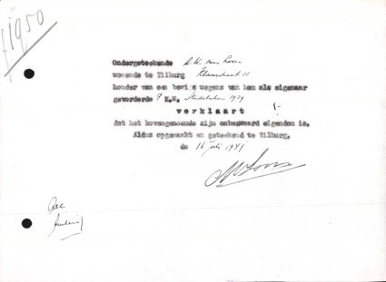 Bron: Regionaal Archief Tilburg, Archief gemeentebestuur Tilburg 1938-1985, inv. nr. 5632, scan 17