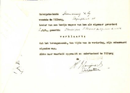 Bron: Regionaal Archief Tilburg, Archief gemeentebestuur Tilburg 1938-1985, inv. nr. 5632, scan 58