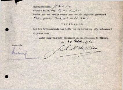 Bron: Regionaal Archief Tilburg, Archief gemeentebestuur Tilburg 1938-1985, inv. nr. 5632, scan 148