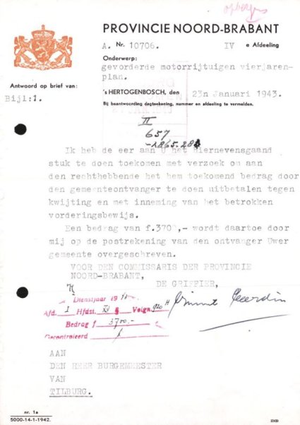 Bron: Regionaal Archief Tilburg, toegang 484, Gemeentebestuur Tilburg 1938-1985, inv. nr. 5633, scan 14