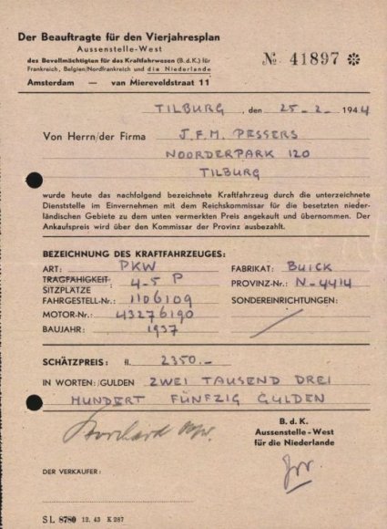 Bron: Regionaal Archief Tilburg, toegang 484, Gemeentebestuur Tilburg 1938-1985, inv. nr. 5633, scan 186