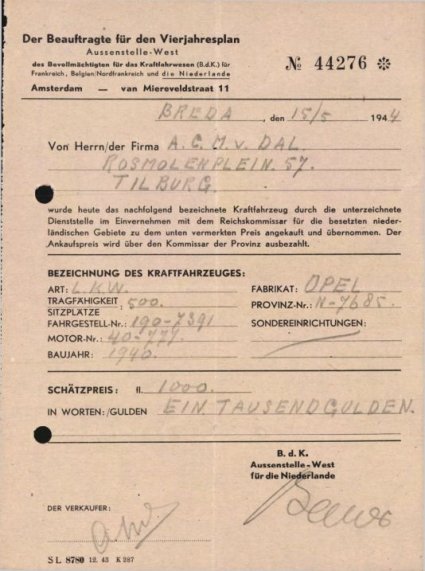 Bron: Regionaal Archief Tilburg, toegang 484, Gemeentebestuur Tilburg 1938-1985, inv. nr. 5633, scan 226