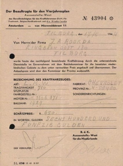 Bron: Regionaal Archief Tilburg, toegang 484, Gemeentebestuur Tilburg 1938-1985, inv. nr. 5633, scan 244