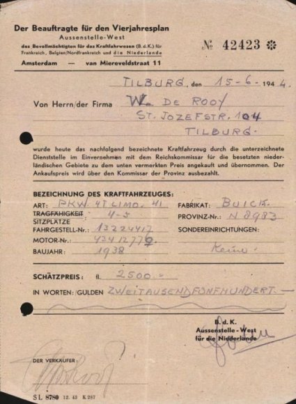 Bron: Regionaal Archief Tilburg, toegang 484, Gemeentebestuur Tilburg 1938-1985, inv. nr. 5633, scan 266