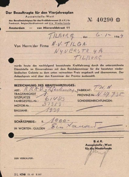 Bron: Regionaal Archief Tilburg, toegang 484, Gemeentebestuur Tilburg 1938-1985, inv. nr. 5633, scan 150