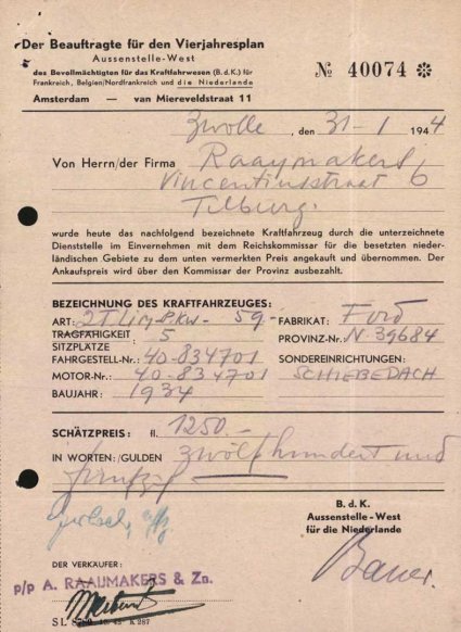 Bron: Regionaal Archief Tilburg, toegang 484, Gemeentebestuur Tilburg 1938-1985, inv. nr. 5633, scan 163