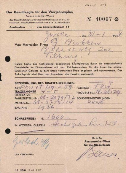 Bron: Regionaal Archief Tilburg, toegang 484, Gemeentebestuur Tilburg 1938-1985, inv. nr. 5633, scan 165