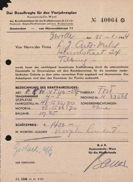 Bron: Regionaal Archief Tilburg, toegang 484, Gemeentebestuur Tilburg 1938-1985, inv. nr. 5633, scan 166