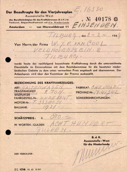 Bron: Regionaal Archief Tilburg, toegang 484, Gemeentebestuur Tilburg 1938-1985, inv. nr. 5633, scan 175