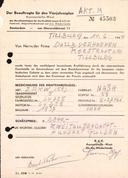 Bron: Regionaal Archief Tilburg, toegang 484, Gemeentebestuur Tilburg 1938-1985, inv. nr. 5633, scan 257